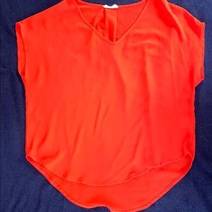 Orange Blouse